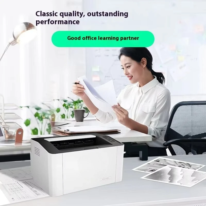 For H P A4 Black and White Laser Printer 1008A Single Function Compact USB for Students and Home Use