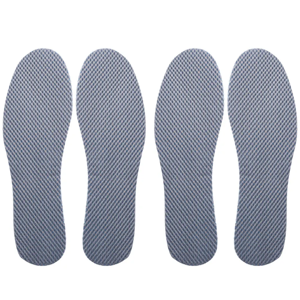 4Pairs Breathable Shock Absorption Insoles Sports Insoles Arch Support Shoe Cushions Size 39 7.5us 6.5uk 40.5eu for Men