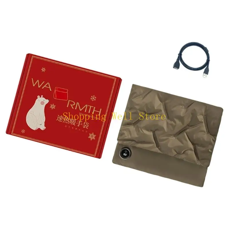 KX4B USB Powered Hand Warmer Safe Design Soft Cushion Multipurpose Application