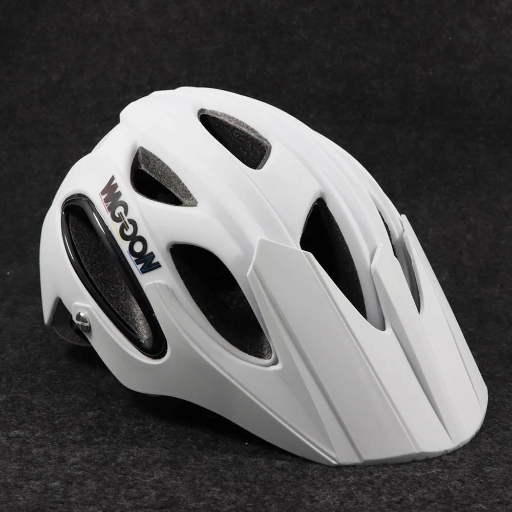 Casque de vélo tout-terrain pour hommes et femmes, moulé, casque de vélo de montagne, VTT