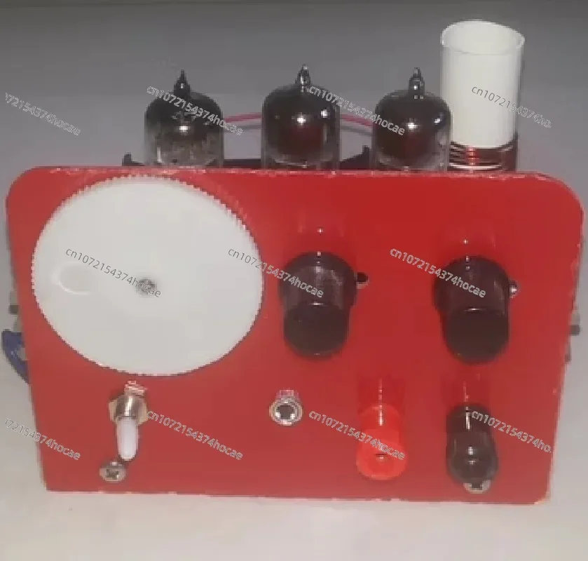 Regenerative DC Three-lamp Shortwave Tube Radio Kit DIY CW SSB Receiver Battery Powered