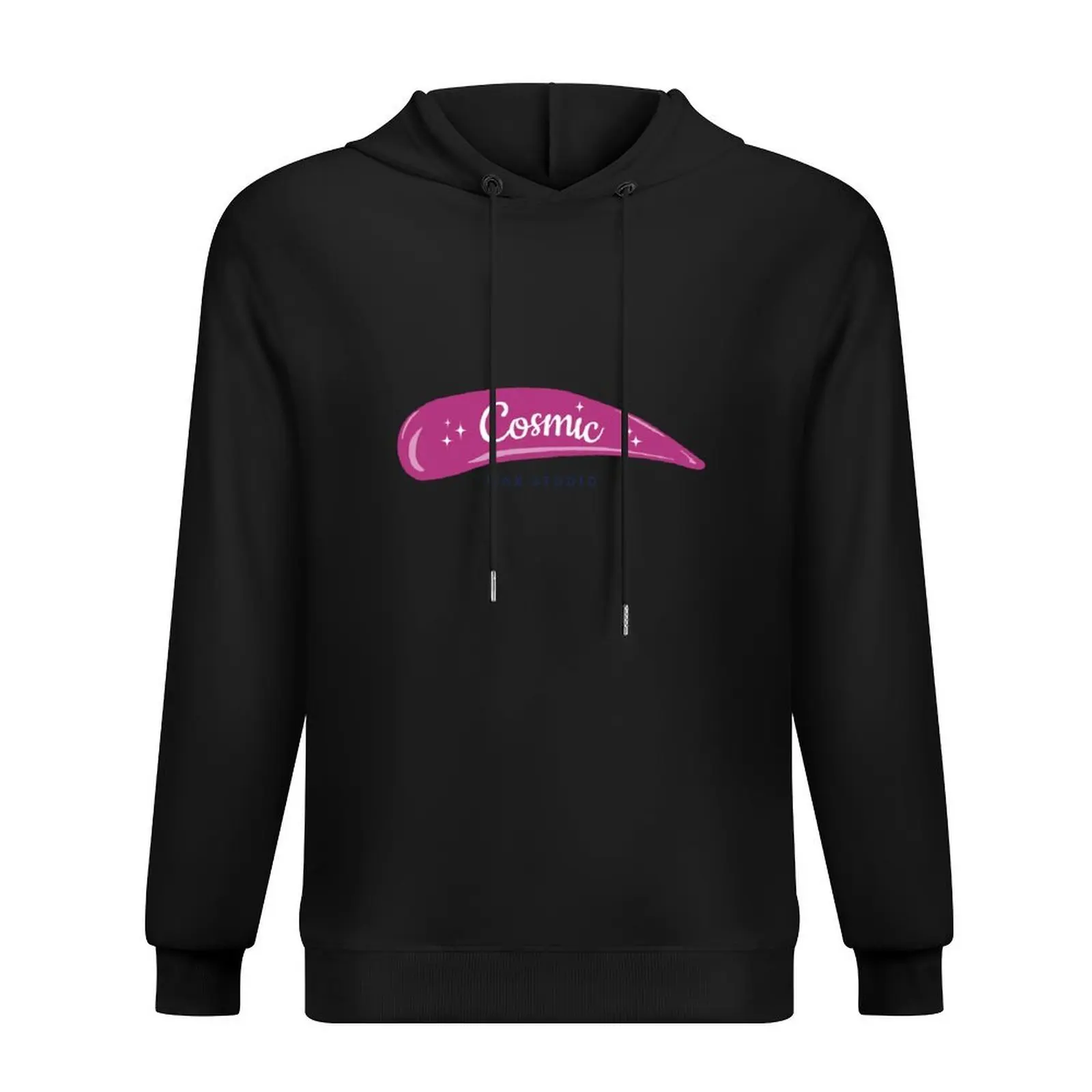 

Космическая восковая студия, розовая восковая мазок, толстовка с капюшоном, одежда для мужчин, одежда в корейском стиле, модная мужская одежда, спортивный костюм