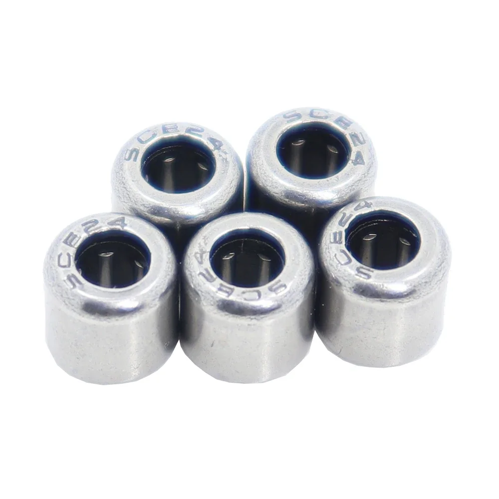 

SCE24 Bearing 3.175*6.35*6.35 mm ( 5 PCS ) Drawn Cup needle Roller Bearings B24 BA24Z SCE 24 Bearing