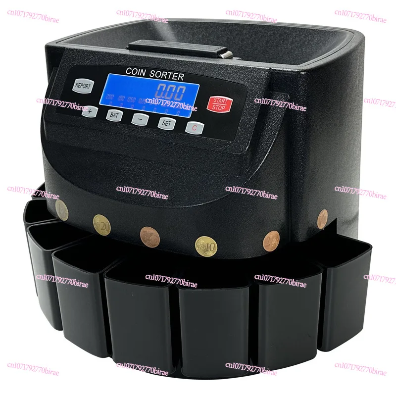 Multi-country Coin Counters 9200D Foreign Currency Counters Support Europe