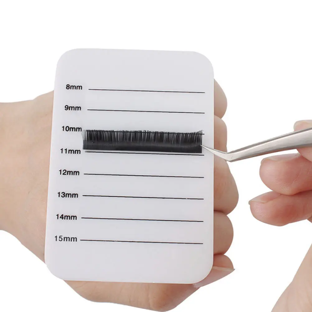 

4Pcs Premium Eyelash Holder Plate Acrylic Lash Pallet for Individual Eyelash Extensions Even Arrangement Quick Access