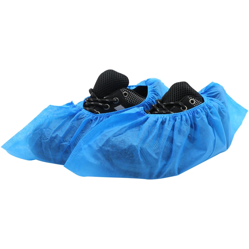 CK Tech. 100pcs Non-woven Shoe Cover Disposable Shoes Cover Boot Covers Non Slip Shoes Cover For Household Hotel Bootie