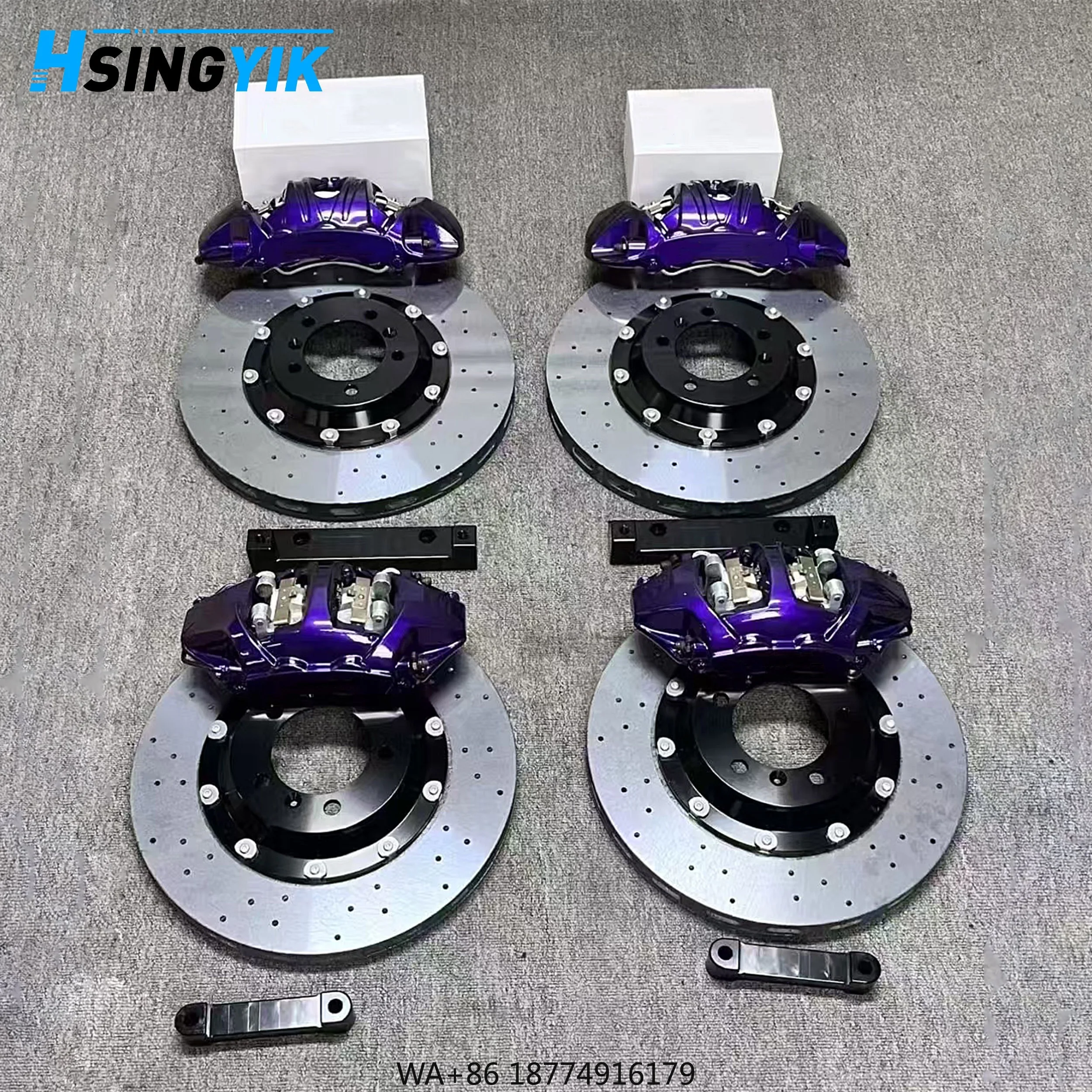 

For Break Pad Disk Carbon Ceramic Brake Kit with 1 Year Warranty for F430 CCM Retrofit/Upgrade Front/Rear Axle