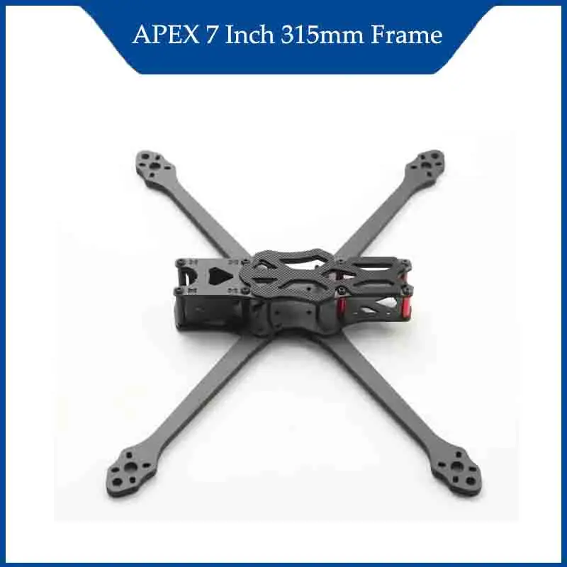 APEX 7 بوصة 315 مللي متر ألياف الكربون كوادكوبتر طقم إطارات 5.5 مللي متر الذراع ل FPV حرة RC سباق الطائرة بدون طيار لتقوم بها بنفسك Acessorios RC #2