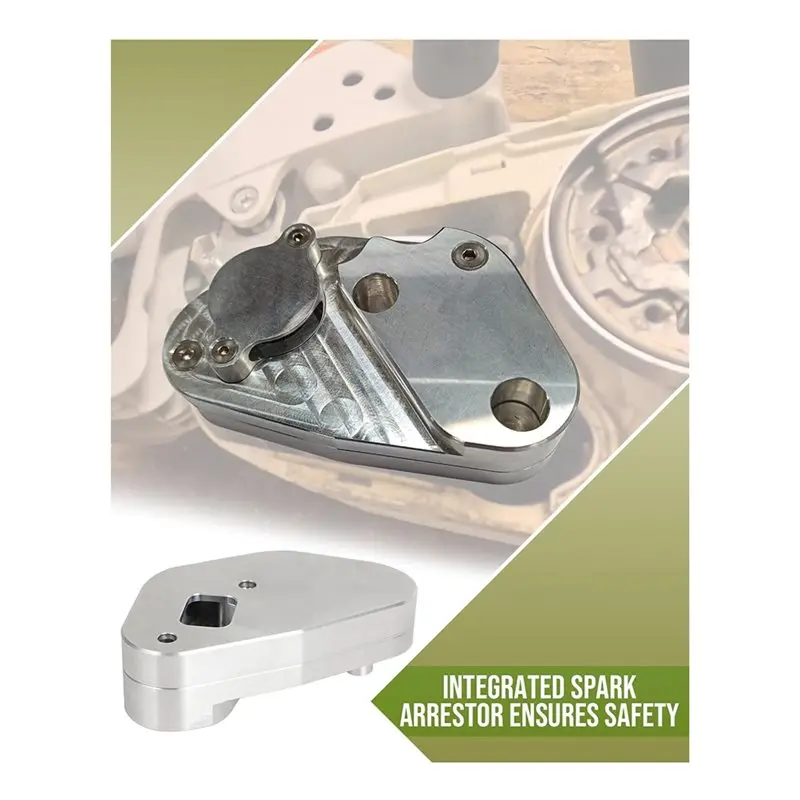 DTA4-Muffler 1137-140-0609 For MS194T& MS193 Chainsaws- Performance Model Includes CNC Aluminum Spark Arrestor(11371400609)