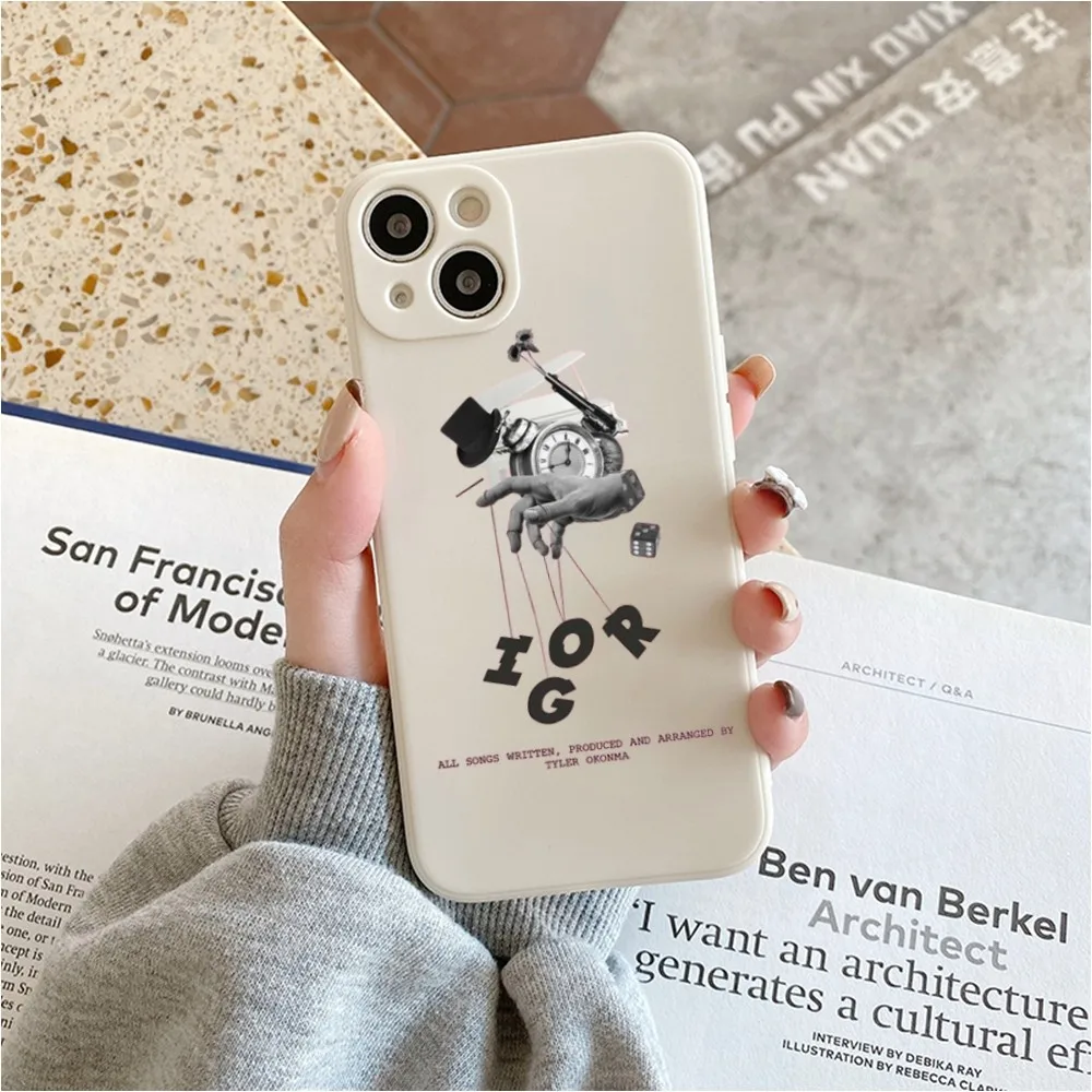 Tyler The Creator Phone Case For Iphone 11 13 14 Pro Max X Xr Xs Max Se2020 12mini White Cover Case