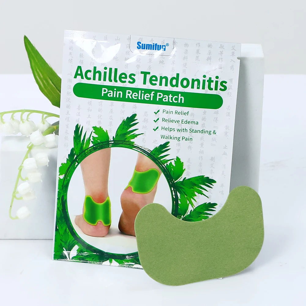 Sumifun Tornozelo Spur Ache Médica Adesivo De Gesso, Aquiles Tendinite Analgésico Patch, Entorse Alívio Da Dor Heel, Pé Patch, Plantar