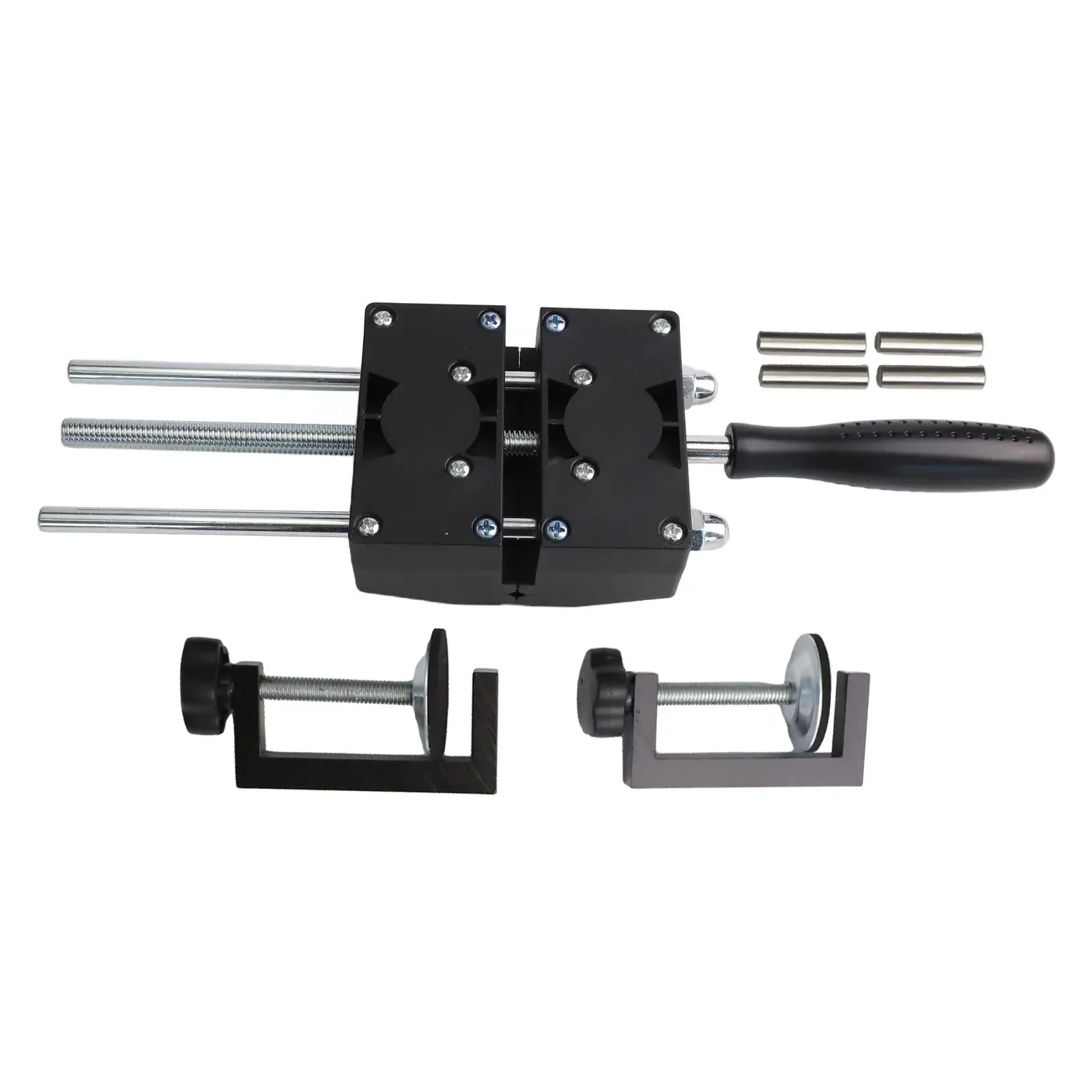Quick Grip Clamps Heavy Duty Tool Versatile Workpiece Holder Tool Non-slip Design V-groove Fixture ABS Material