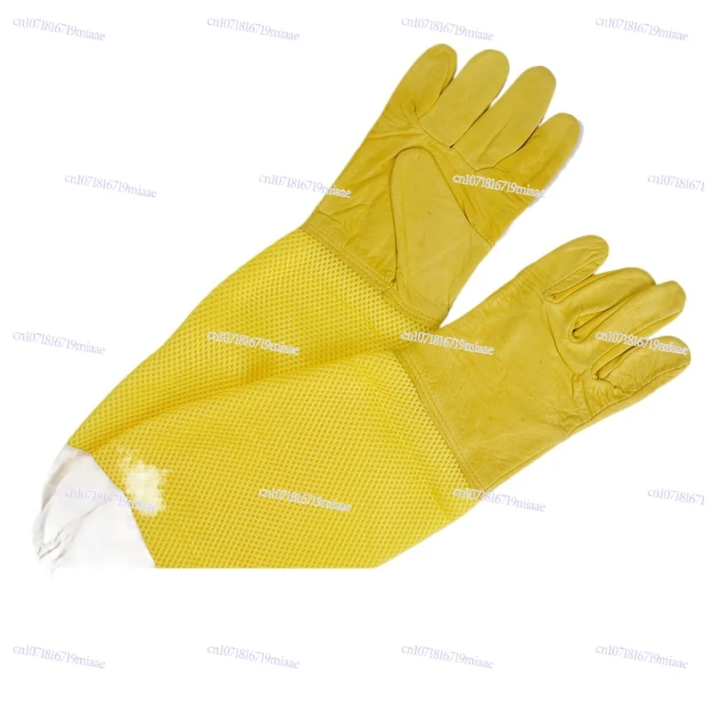 

Bee keeping sheepskin gloves thickened canvas bee-proof gloves