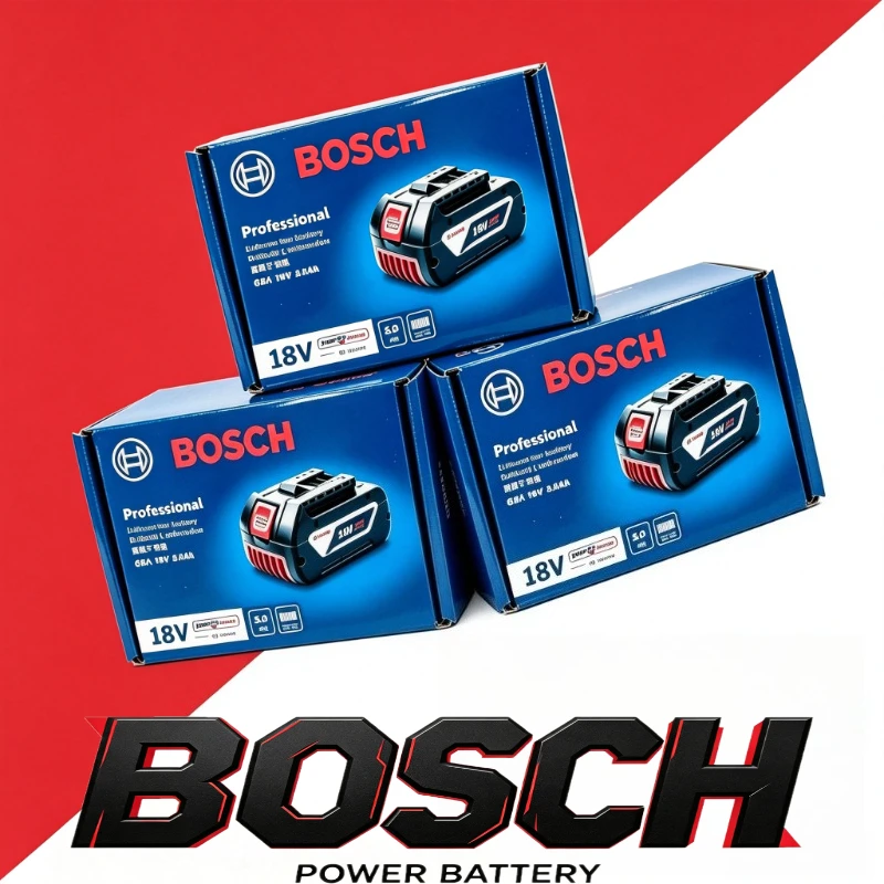Genuine 100% Original Bosch 18V 5000mAh Li‑ion ，Backup Battery For Professional Battery  For BAT609 BAT618 GBA18V80 Tool