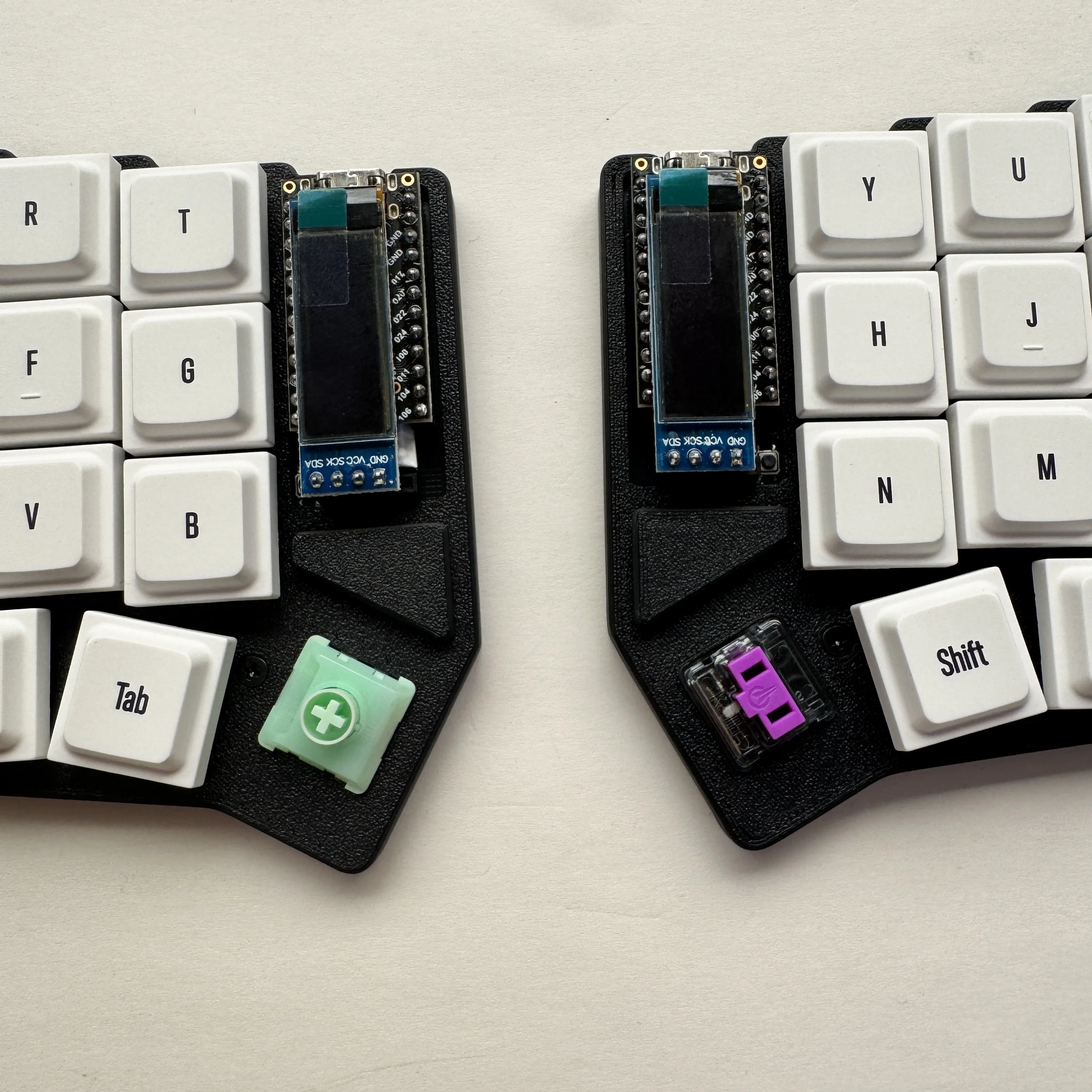 Corne 3X5 Low Profile Split Mechanical Keyboard Compatible Kailh