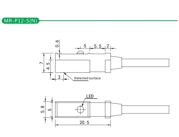 Shenzhen Sensor Factory 2 Wires Magnetic Contact Reed Switches Door Open Sensor Alarm view 5