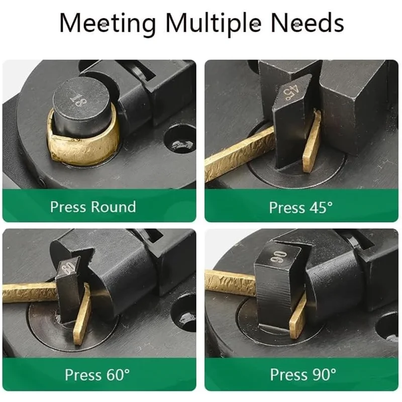 

ABVS Heavy Duty For DIY Ring Bender Tool, Metal Wire Bending Jig Set With Adjustable Dies, Jewelry Spoon Metal For Bending