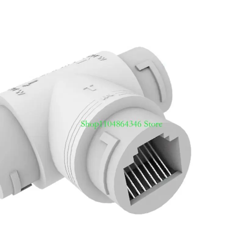 5ASD Camera Camera Splitter разъем кабельного разъема 2-в-1 разъем сетевого кабеля