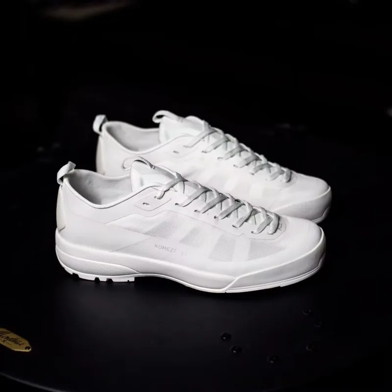 

Новые легкие и дышащие мужские спортивные кроссовки с защитой от скольжения и амортизацией, низкие кроссовки для бега и хайкинга