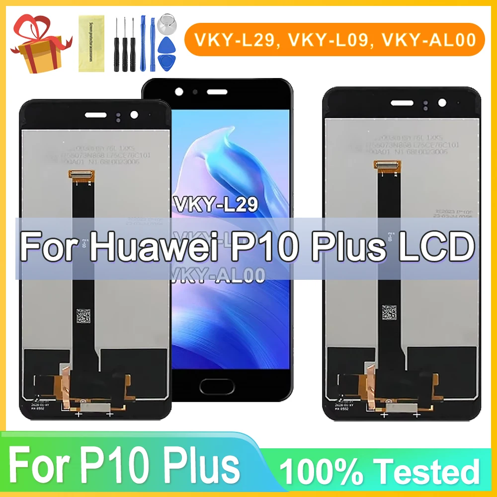 

5.5''Display For Huawei P10 Plus LCD Touch Screen With Frame Digitizer Replacement For Huawei P10Plus VKY-L09 VKY-L29 LCD