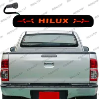 Luz de freno de montaje alto para portón trasero, luz trasera de parada de freno para Hilux Vigo 2008-2014, LED completo, tercera luz de freno trasera, lámpara LED
