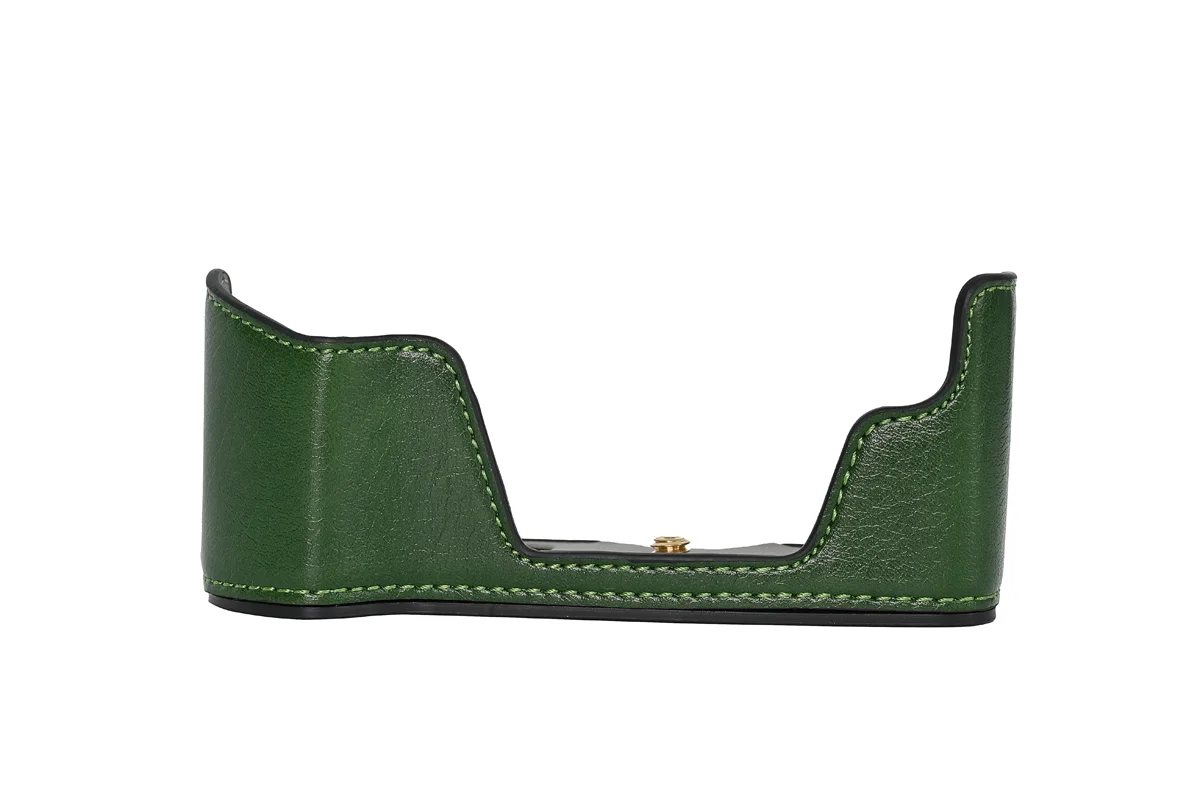 Женская сумка для фотоаппарата, полуободковая основа для фотовспышки Olympus из искусственной кожи Mark III, OMD EM10 III, EM10III, защитная открывающаяся Нижняя крышка