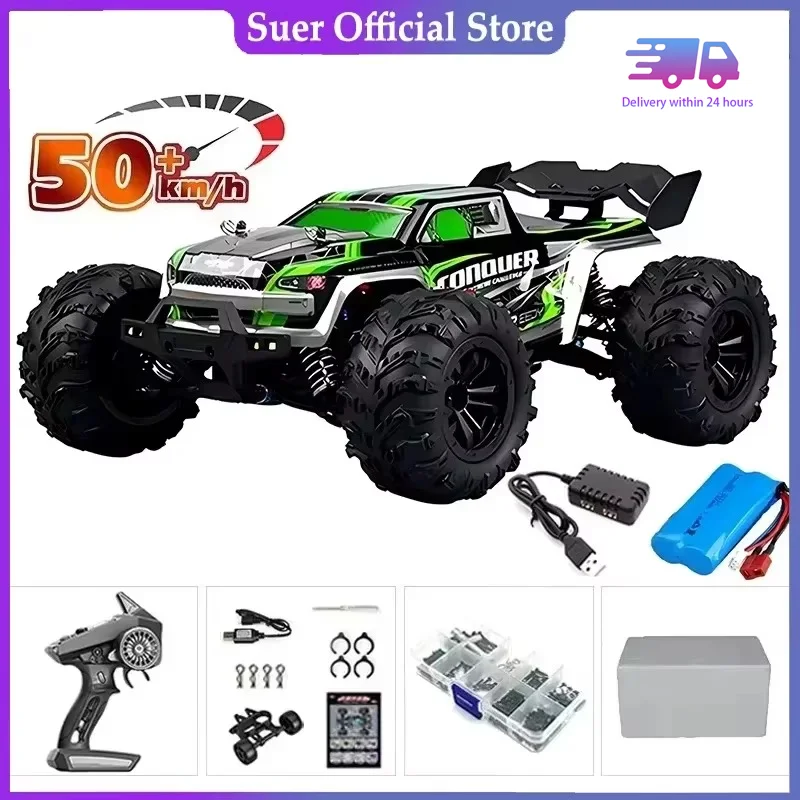 

Children's High Speed Remote Control Vehicle, Four-wheel Drive Off-road Vehicle, 1/16 16101,SCY 16102, 4x4, 50 Km/h, 2.4G, 1/16