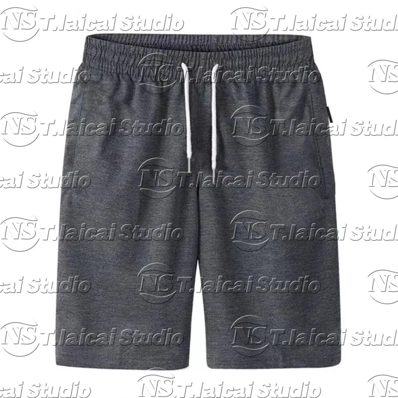 

Mens Sports Pocket Solid Drawstring Board Trunk Beach Short Pants Shorts Summer Thin Zippered Pocket Loose Sweatpants MOTORCYCLE