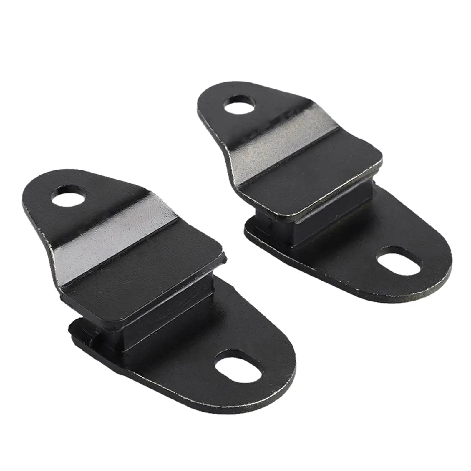 

Motorcycle Exhaust Clamp Heavy Duty Iron Muffler Pipe Hanger Strap Black Bracket for Yamaha Banshee 350 YFZ350