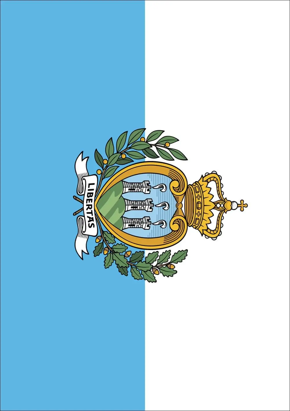 Toland Home Garden 1110703 San Marino 12.5 x 18 Inch Decorative, Garden Flag ()