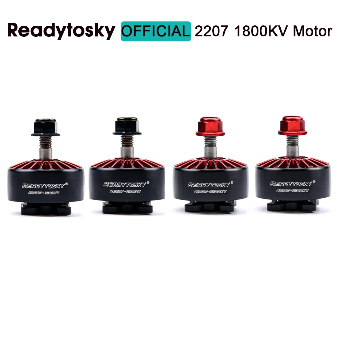 4PCS/LOT R2207 2207 1800KV 2600KV  Brushless Motor CW / CCW for RC FPV Racing Drone Quadcopter Frame