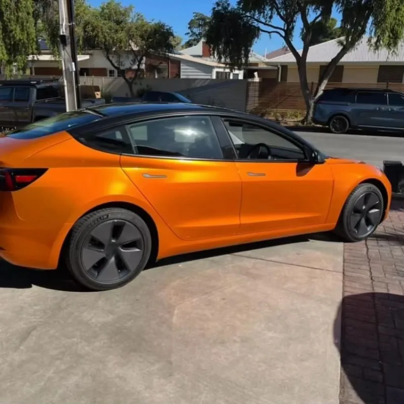 Car Color Changing Film TPU Car PPF Body Speed Orange TPU Color Paint Protective Film