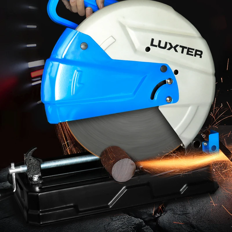 Electric Cut-off Saw Cutting Aluminum  2400W  14'' 355mm Metal Cutting