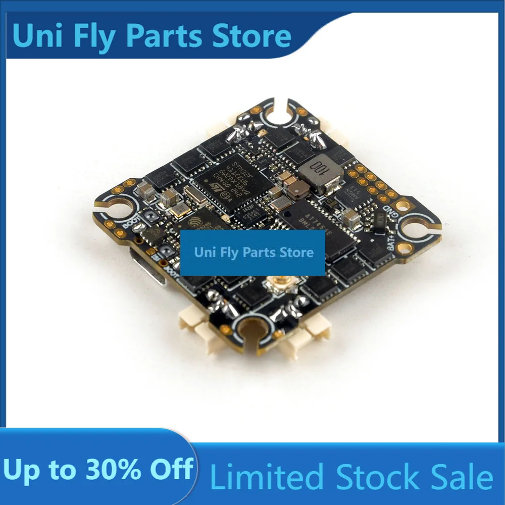 Happymodel CrazyF411  ELRS 4in1 Flight Controller Built-in UART 2.4G ELRS 20A ESC For FPV Toothpick Cinewhoop CRUX35 Ba