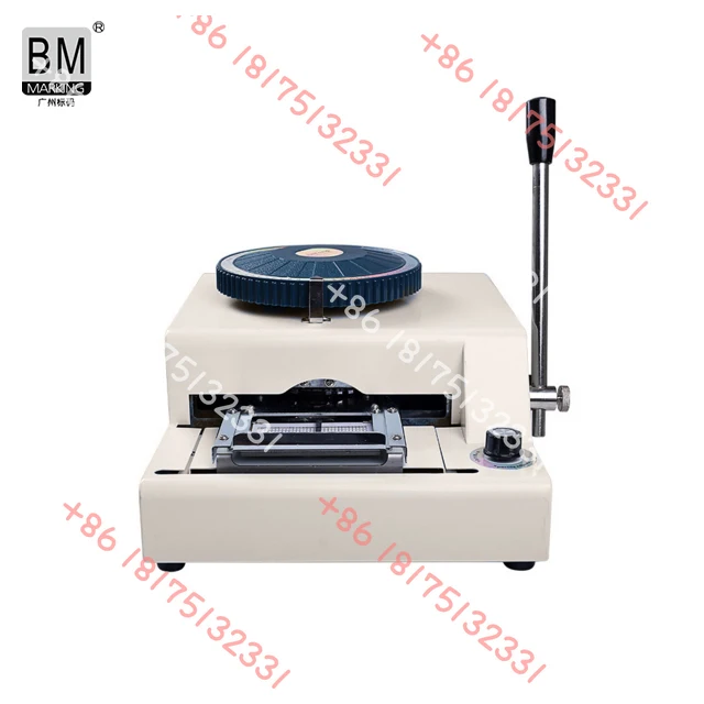 

Dog Tags Embossing Marking Machine Hot Sale Price OEM Metal Embossing Machine