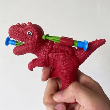 1Pcs Cartoon Dinosaurus Zachte Munitie Pistool Speelgoed Voor Kids Gift Fashion Outdoor Grappige Sport Speelgoed Mini Leuke Dinosaurus Speelgoed guns