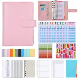 A6 Money Budget Planner Binder Inner Page Zipper Envelopes Cash Envelopes For Budgeting Money Organizer For A6 Cash BudgetBinde