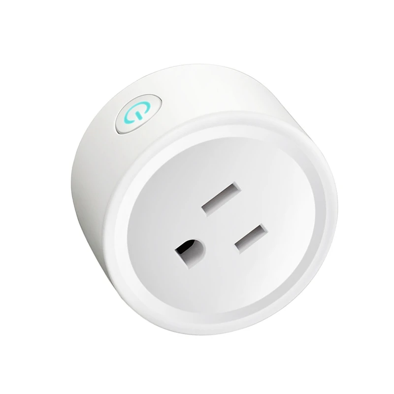 3Pcstuya WIFI Smart Socket US Plug 16A With Power Monitoring Timing Function Smart Life App Outlets Works With Alexa