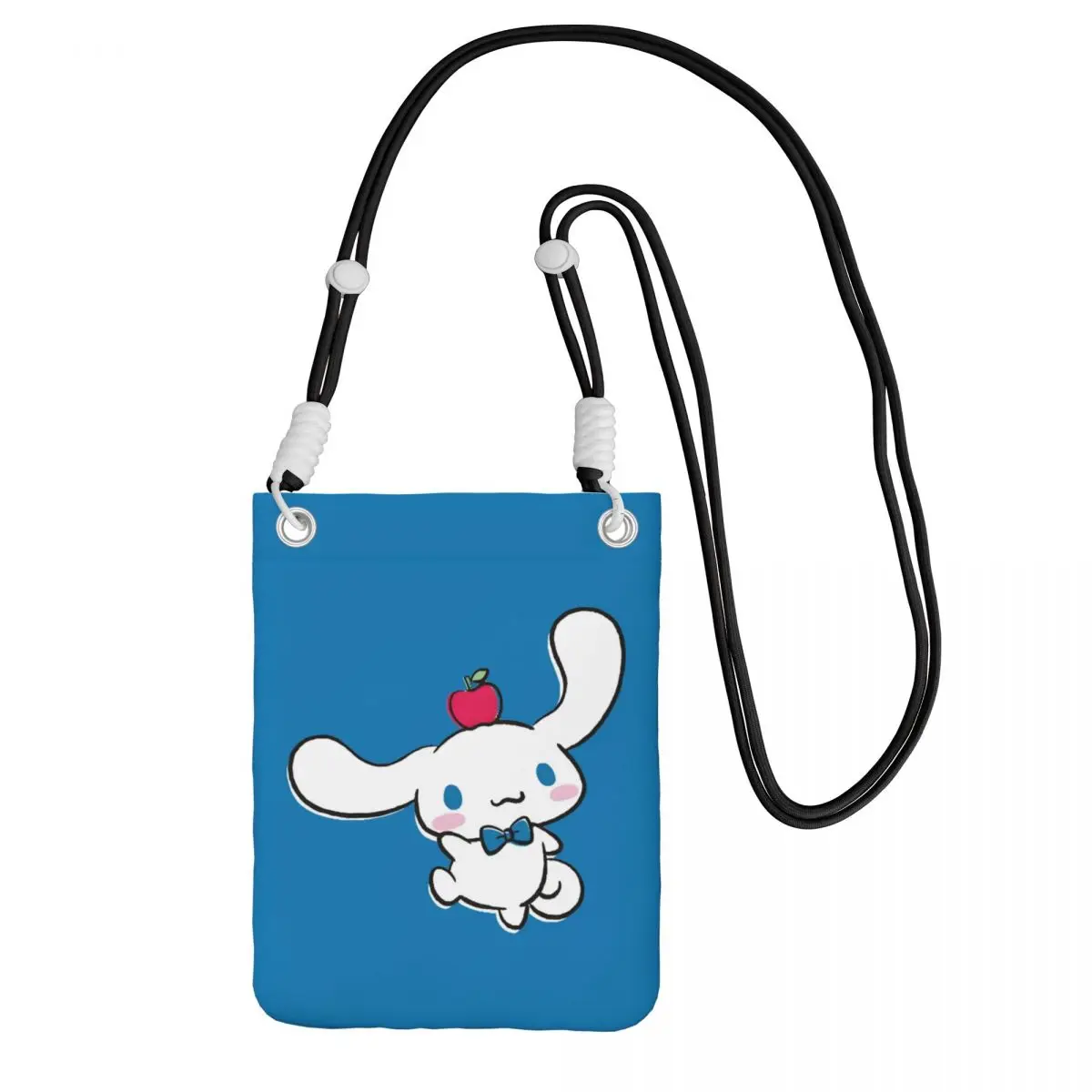 

Custom Cinnamoroll Carry A Mobile Phone Bag Diagonally Women Men Fashion Manga Mobile Phone Bag for Traveling Phone Money Pouch