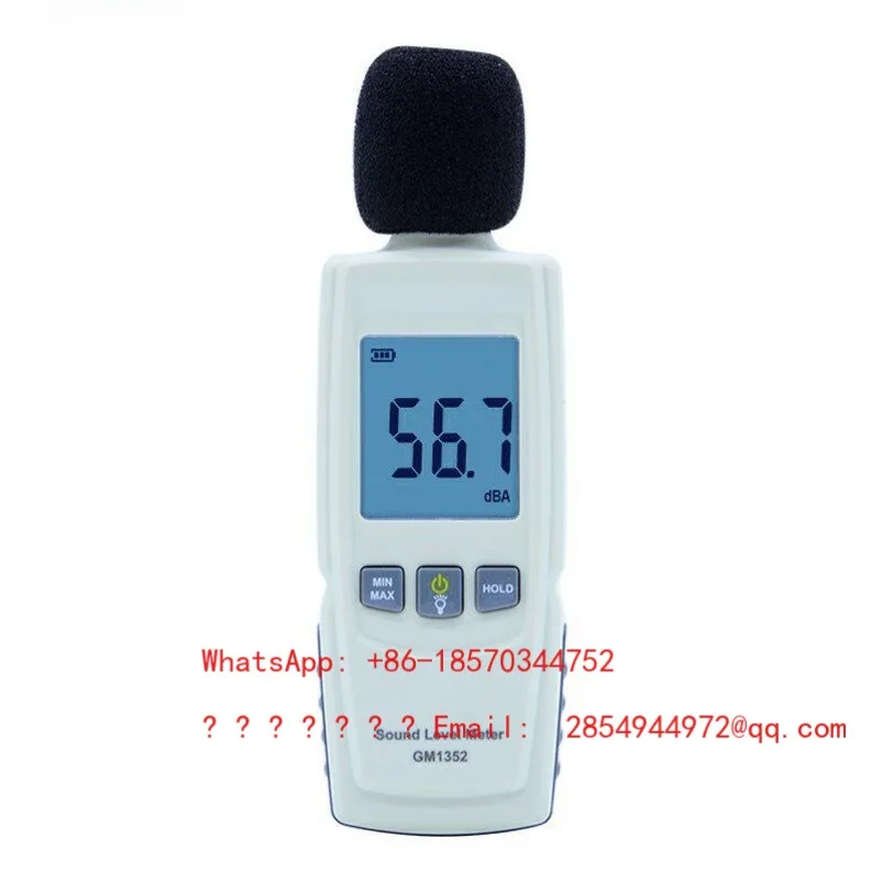 Digital Sound Level Meter Noise Tester DB Decibel Meter in D