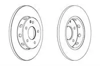 Store code: DDF540 for brake disc ON (air IRMASIZ) C-CLASS W202 9300