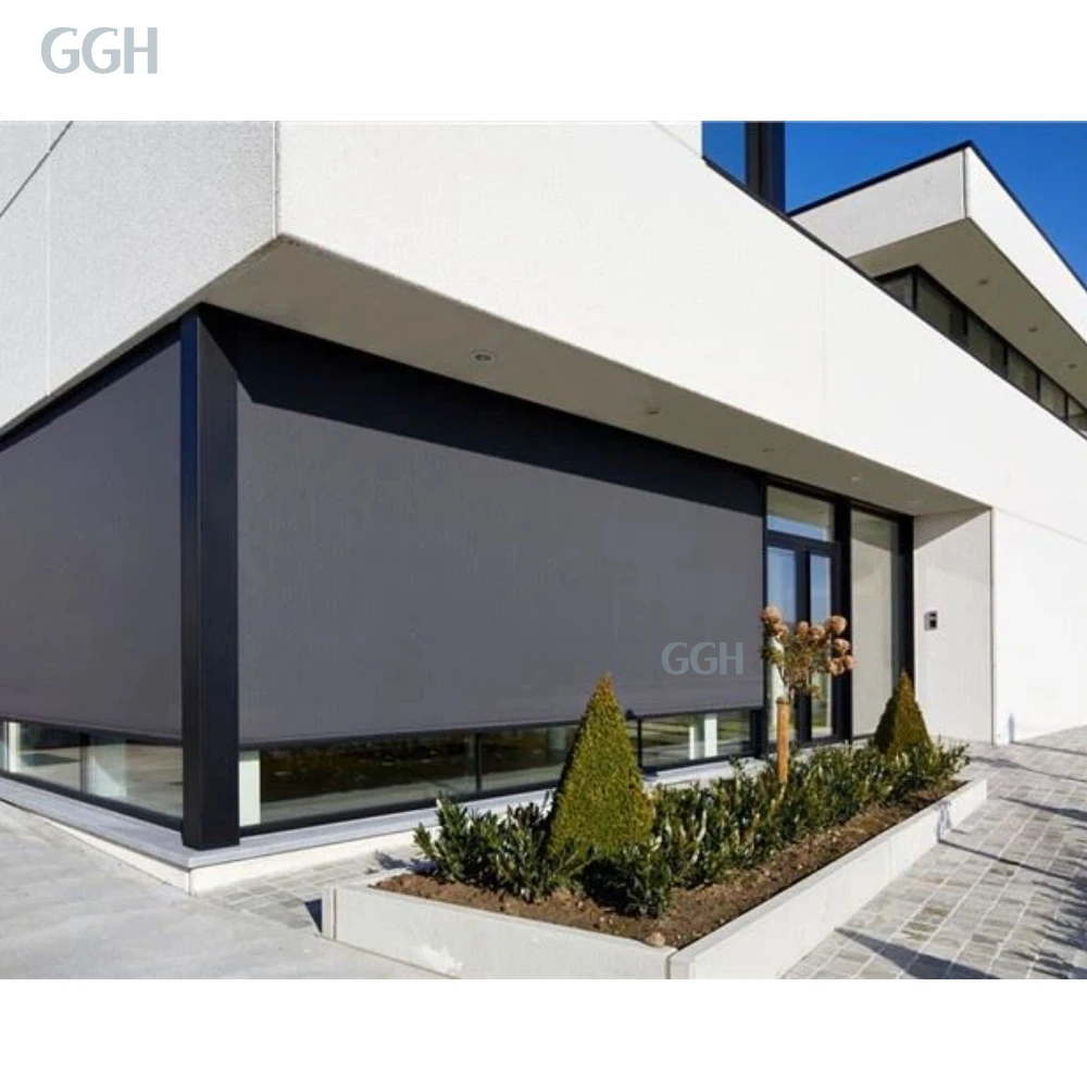 Picture 5: KAKADU Modern Design Zip Windproof Aluminum Roller Shutter Blinds Skylight Window Applications Outdoor Side Ceiling Installation