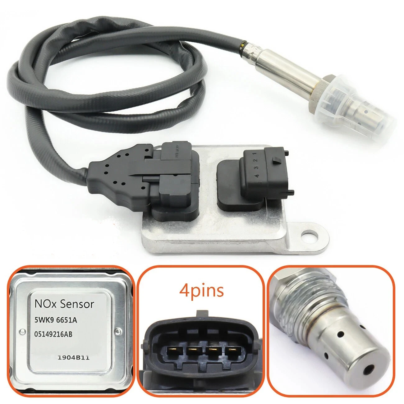 

Nox sensor 05149216AB for Dodge Ram 3500 4500 5500 6.7L Diesel 5WK96651A