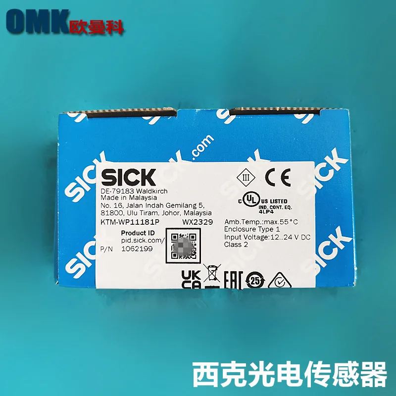 

Фотоэлектрический датчик SICK KTM-WN11181P KTM-WP11182P Подключаемый интерфейс PNP-сигнал
