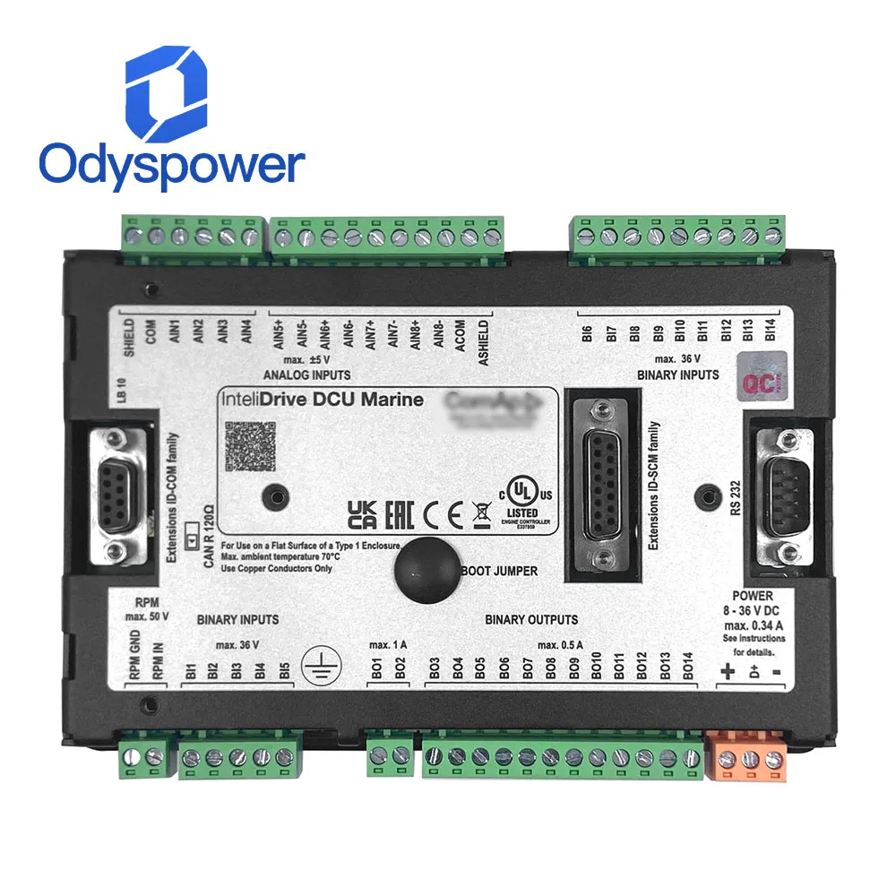 ID-DCU InteliDrive kit xeon Controller  DCU Marine Recommended for Marine Propulsion and Auxiliary Generator Engine Management
