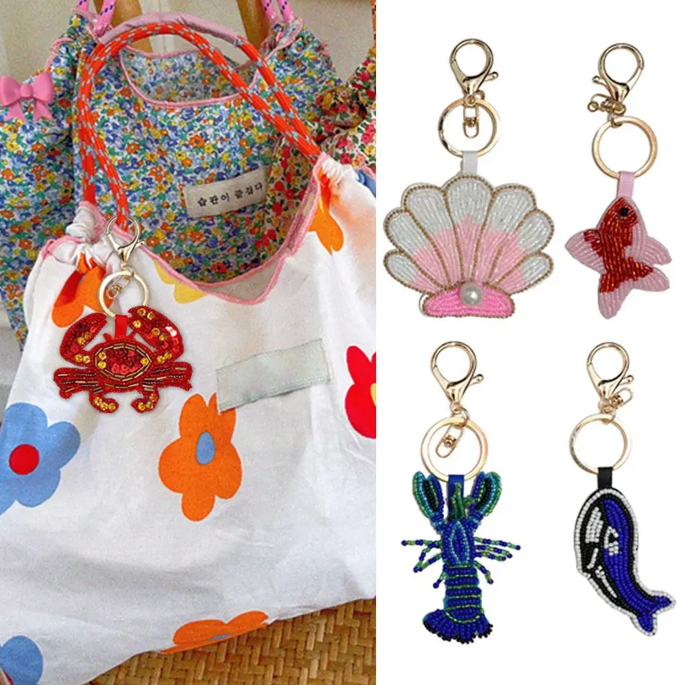 المفاتيح للحقائب قلادة التصحيح الحبل معلقة المفاتيح مطرز الخياطة قلادة حقيبة يد سحر لطيف ثلاثية الأبعاد اليدوية حقيبة سحر