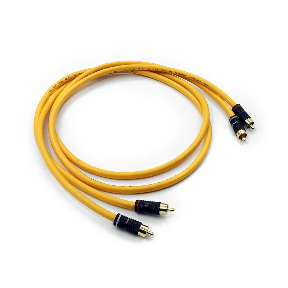 Reference MK III Interconnect — криообработанный серебряный сердечник с позолоченными разъемами RCA ​