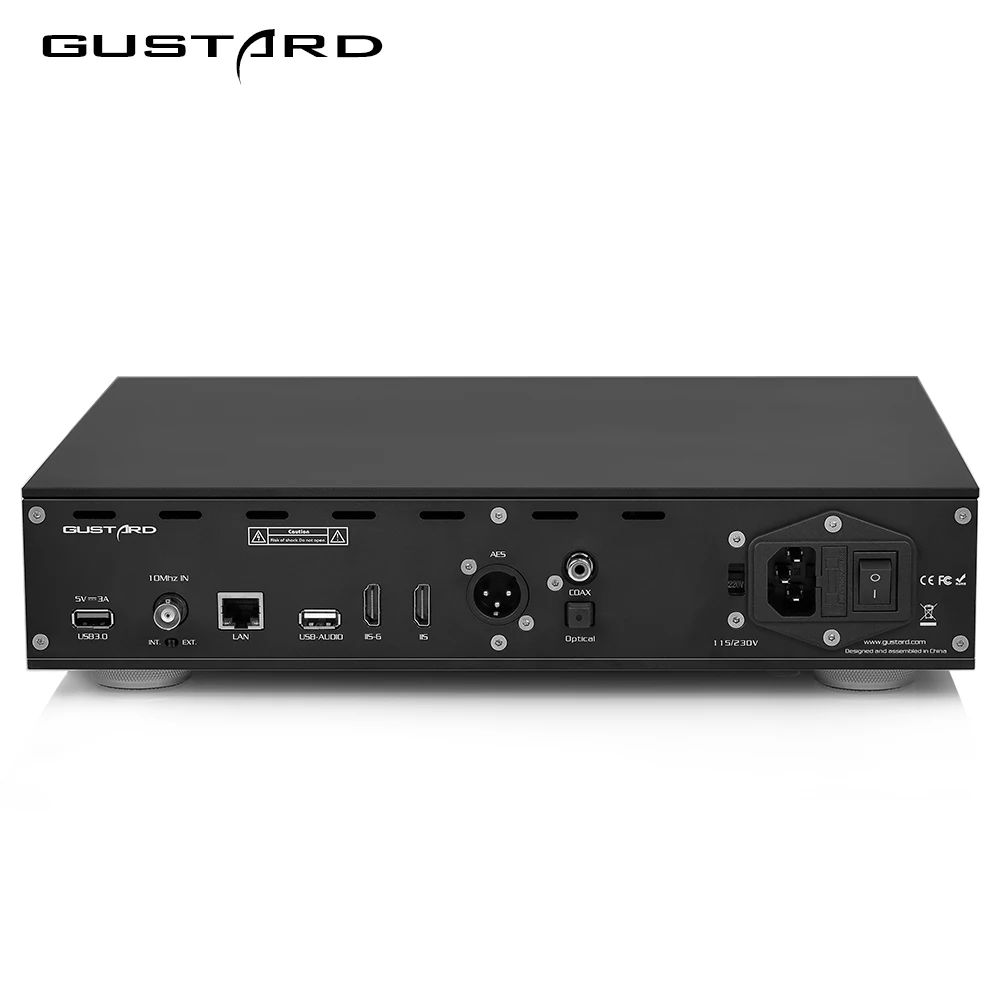 Gustard S26 Server Musik Meja Putar Digital Musik Digital Plauback Siaran Audio Webcast X86 CelPlayer Antarmuka USB