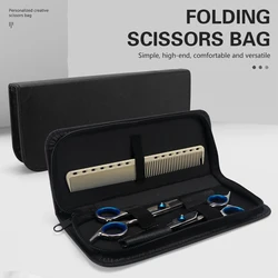 Waterproof Shockproof Hair Scissors Case Bag Crush Resistant Barber Tool Box Non-deformation Styling Equipment Suitcase