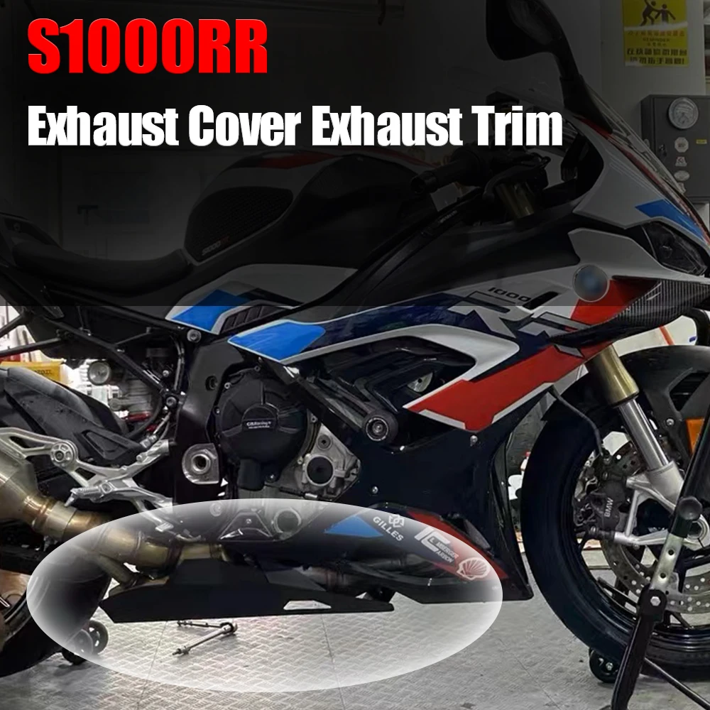 New Accessories Belly Pan Engine Exhaust cover Exhaust trim Fit For BMW M1000RR S1000RR 2019 2020 2021 2022 2023 S1000 RR